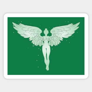 Winter Angel Sticker